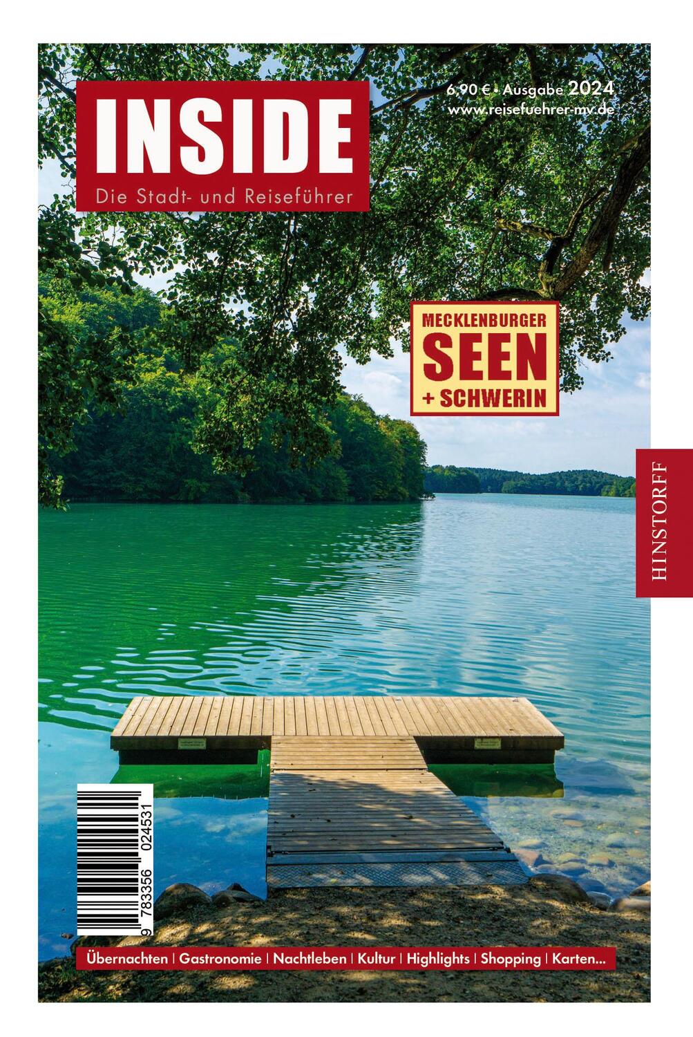 Cover: 9783356025057 | Mecklenburgische Seenplatte INSIDE 2024 | Andreas Meyer | Taschenbuch