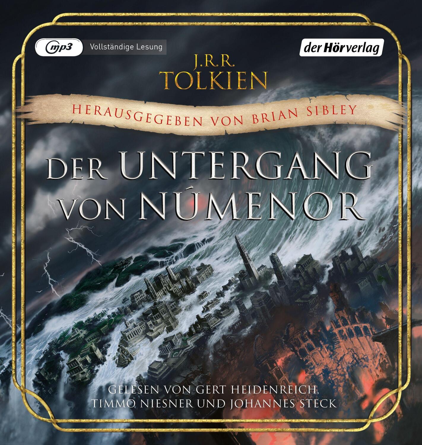 Cover: 9783844549348 | Der Untergang von Númenor | J. R. R. Tolkien | MP3 | Deutsch | 2023
