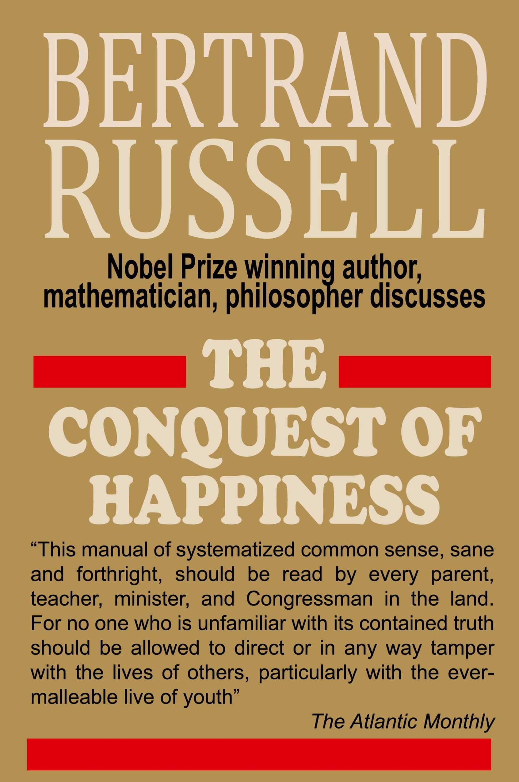 Cover: 9781684116690 | The Conquest of Happiness | Bertrand Russell | Taschenbuch | Englisch