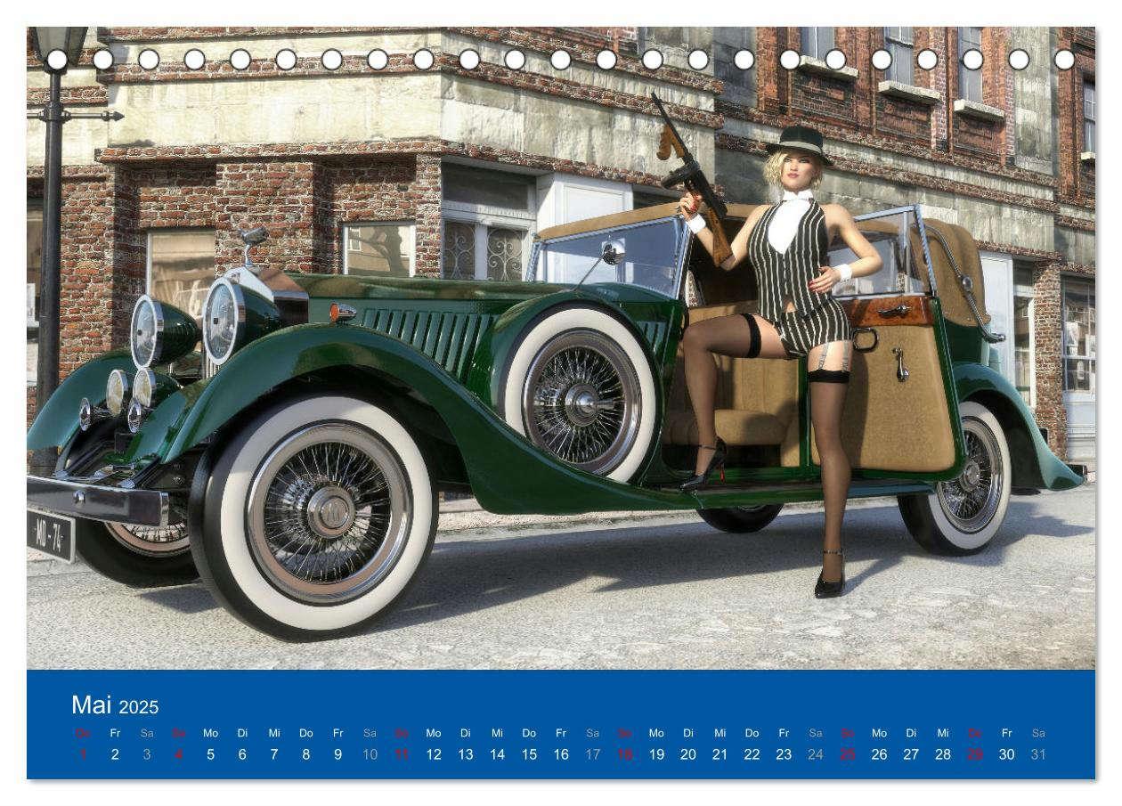 Bild: 9783435063482 | Freche Frauen und heiße Kisten (Tischkalender 2025 DIN A5 quer),...