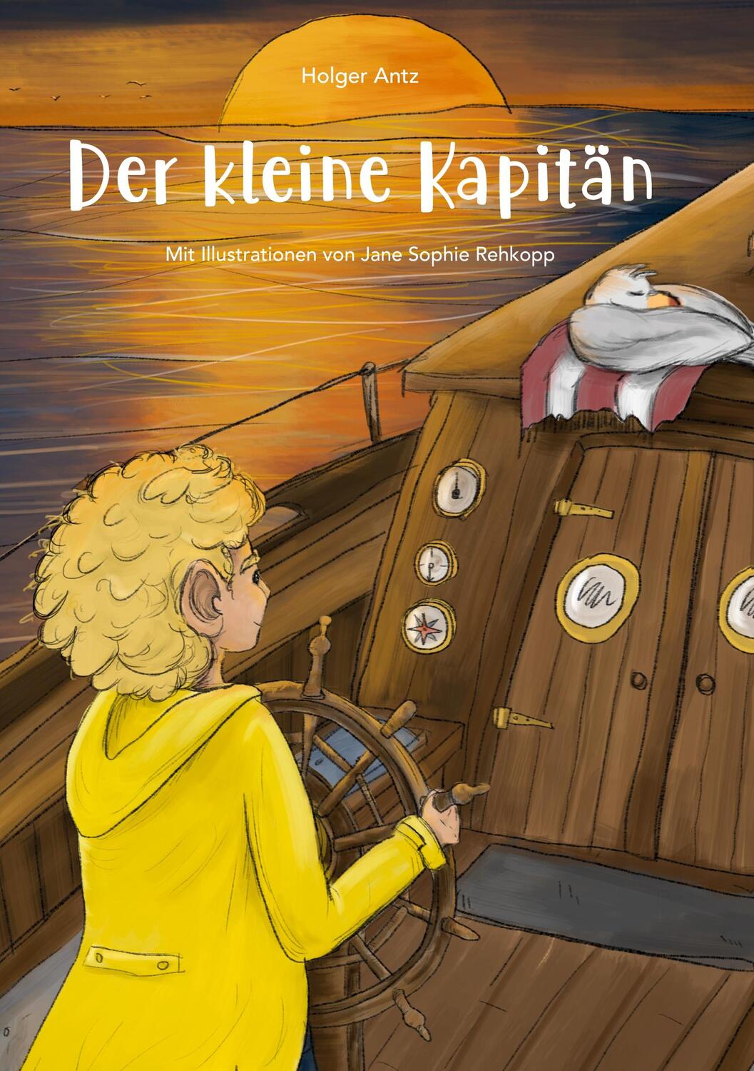 Cover: 9783347111936 | Der kleine Kapitän | Holger Antz | Buch | HC runder Rücken kaschiert