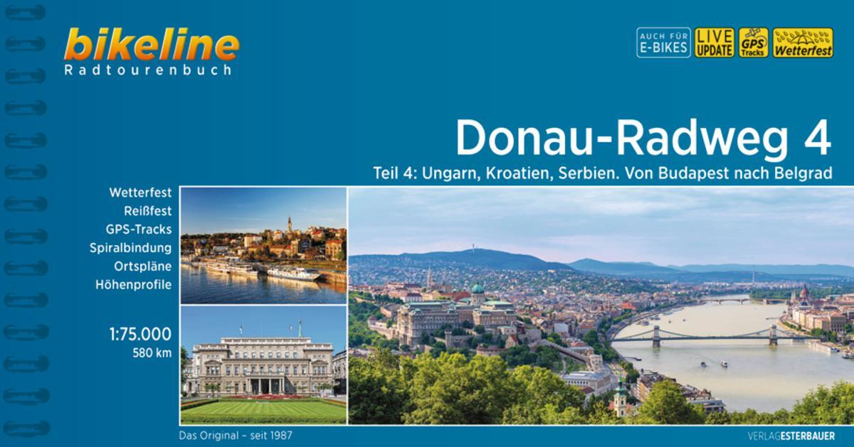 Cover: 9783711101044 | Donauradweg / Donau-Radweg 4 | Esterbauer Verlag | Taschenbuch | 2022