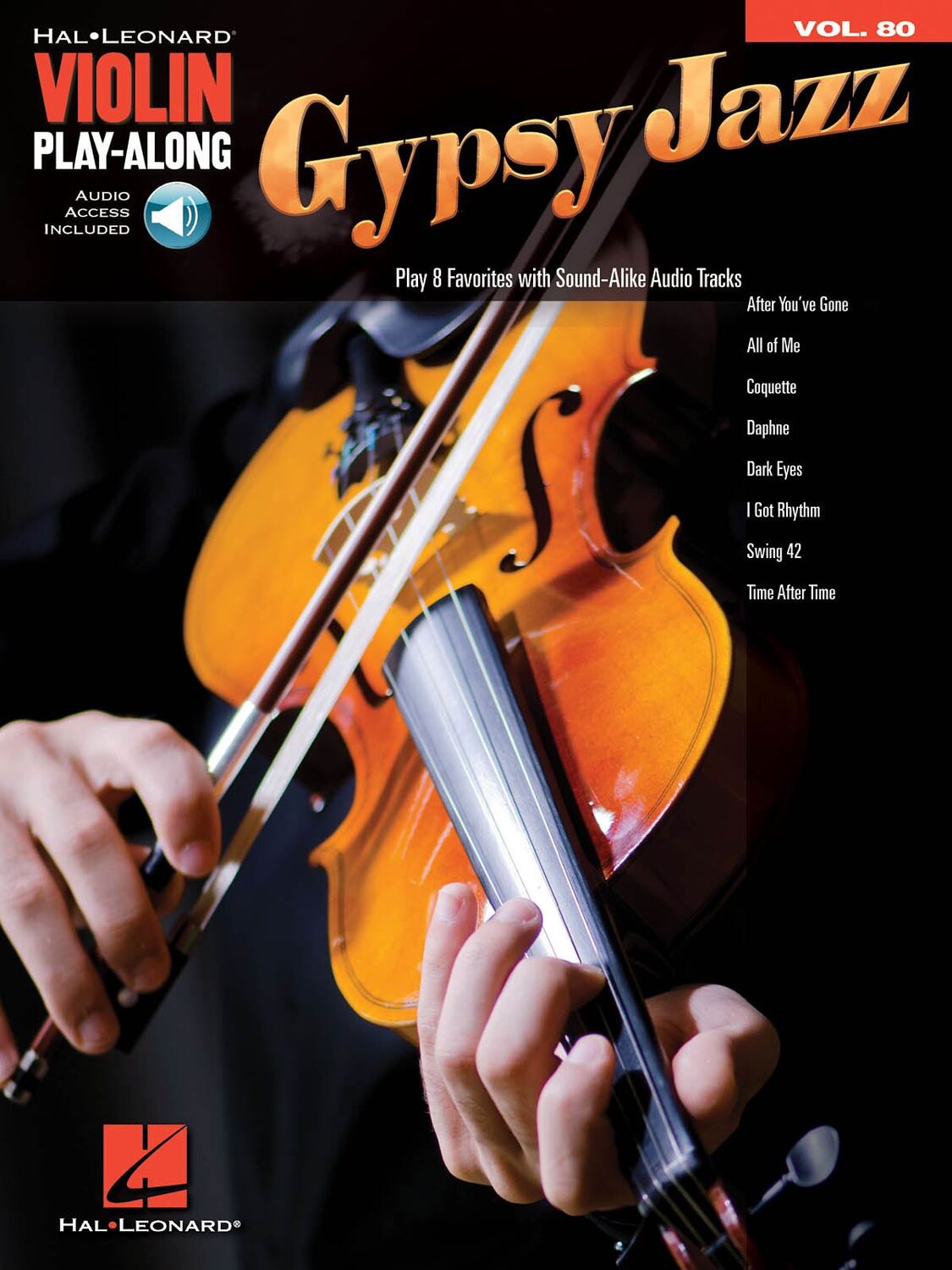 Cover: 888680940393 | Gypsy Jazz | Violin Play-Along Volume 80 | Violin Play-Along | 2020