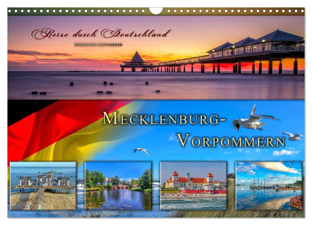 Cover: 9783435318964 | Reise durch Deutschland - Mecklenburg-Vorpommern (Wandkalender 2025...