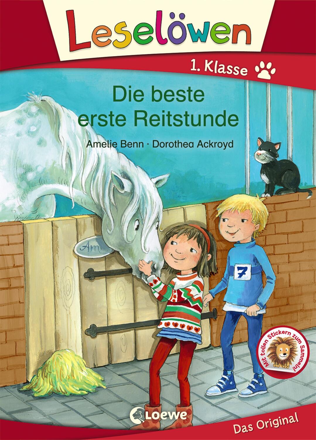 Cover: 9783743203099 | Leselöwen 1. Klasse - Die beste erste Reitstunde | Amelie Benn | Buch