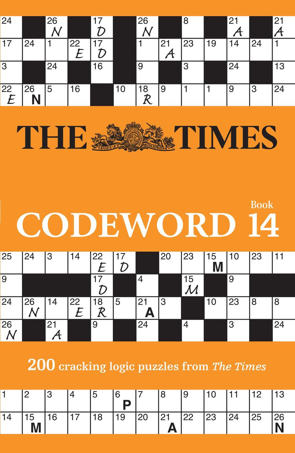 Cover: 9780008535933 | The Times Codeword Book 14 | 200 Cracking Logic Puzzles from the Times