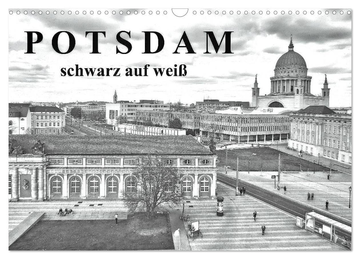 Cover: 9783383258749 | Potsdam schwarz auf weiß (Wandkalender 2024 DIN A3 quer), CALVENDO...