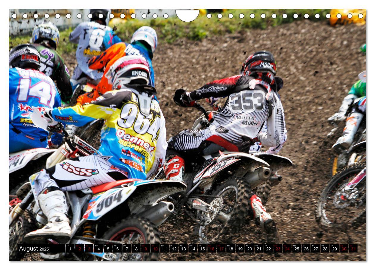 Bild: 9783435131921 | Moto Cross (Wandkalender 2025 DIN A4 quer), CALVENDO Monatskalender