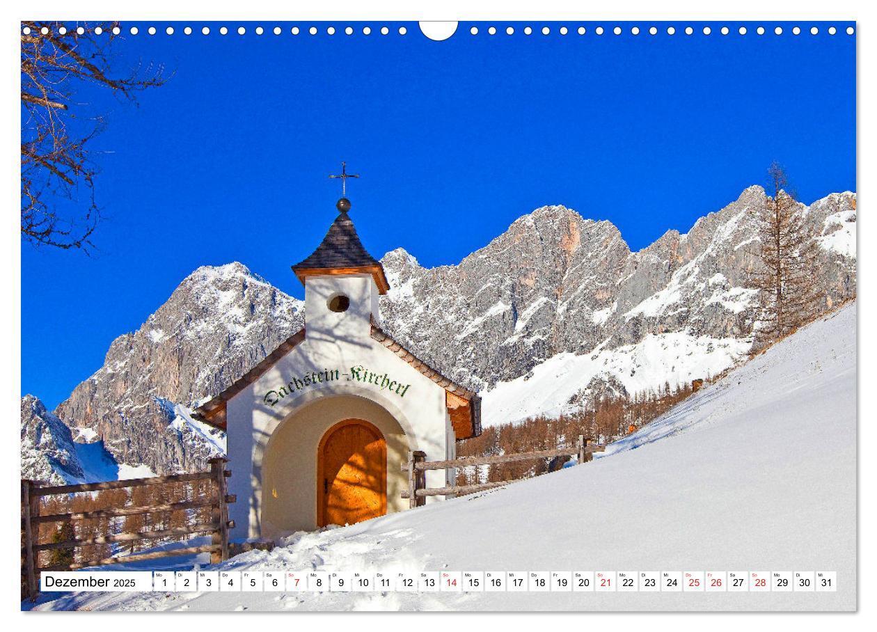 Bild: 9783435165544 | Ramsau am Dachstein (Wandkalender 2025 DIN A3 quer), CALVENDO...