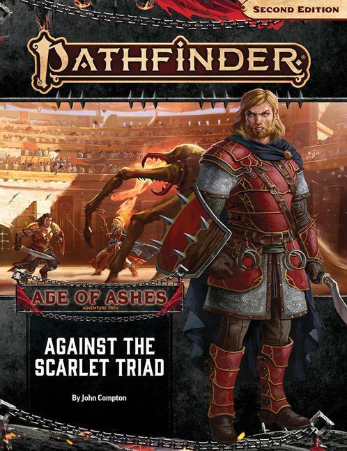 Cover: 9781640781948 | Pathfinder Adventure Path: Against the Scarlet Triad (Age of Ashes...
