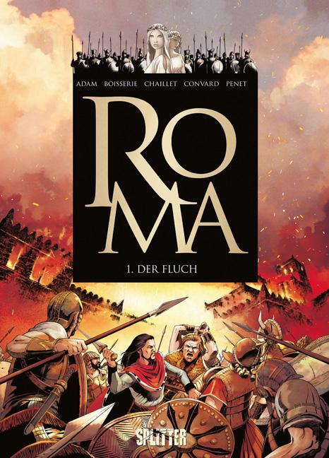 Cover: 9783958393622 | Roma 1. Der Fluch | Eric Adam (u. a.) | Buch | Roma | 64 S. | Deutsch