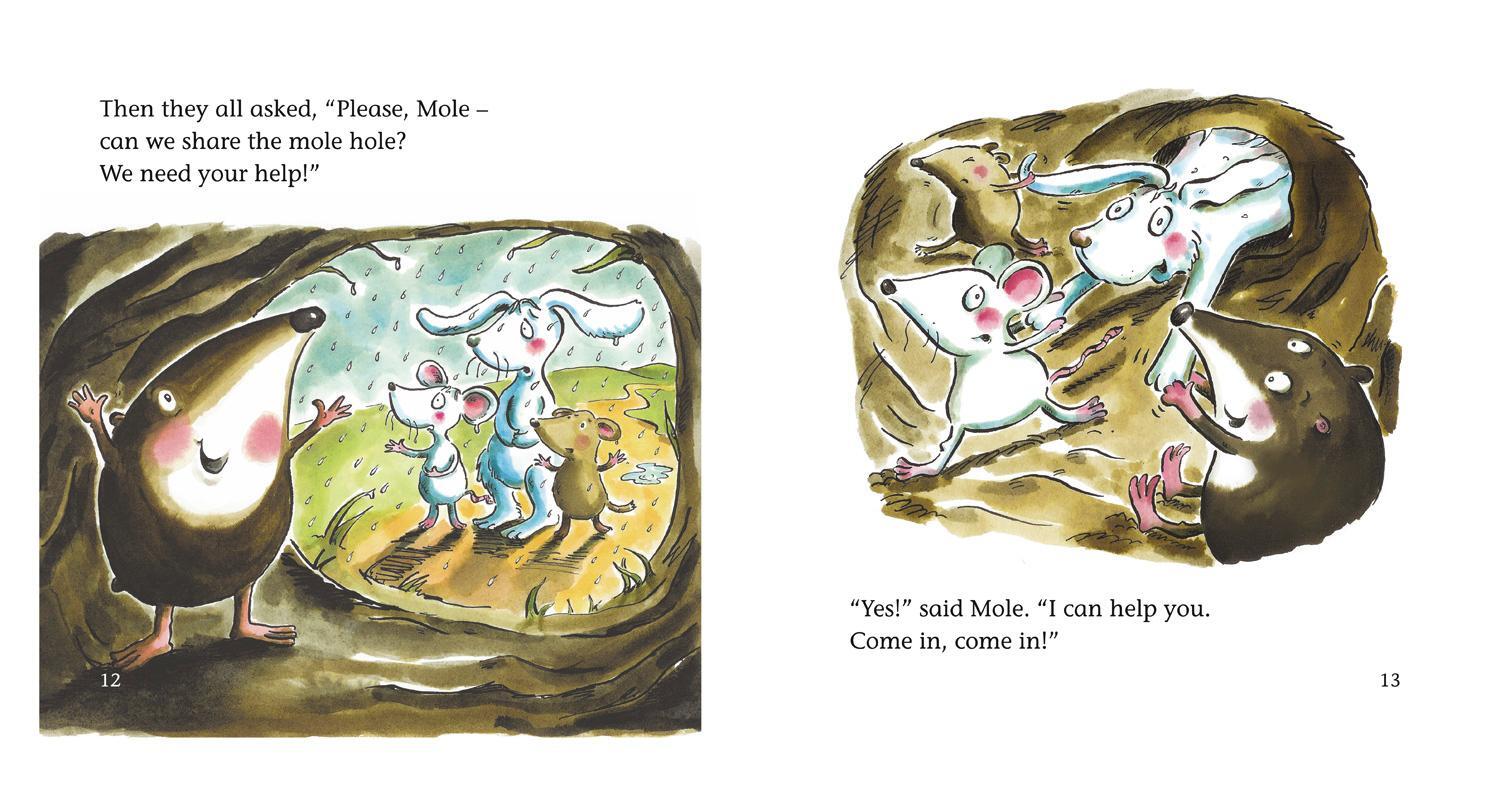 Bild: 9780007236008 | Mole and the New Hole | Band 04/Blue | Jane Clarke | Taschenbuch