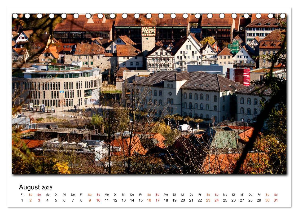 Bild: 9783435732425 | Aus der Ferne: Schwäbisch Hall 2025 (Tischkalender 2025 DIN A5...