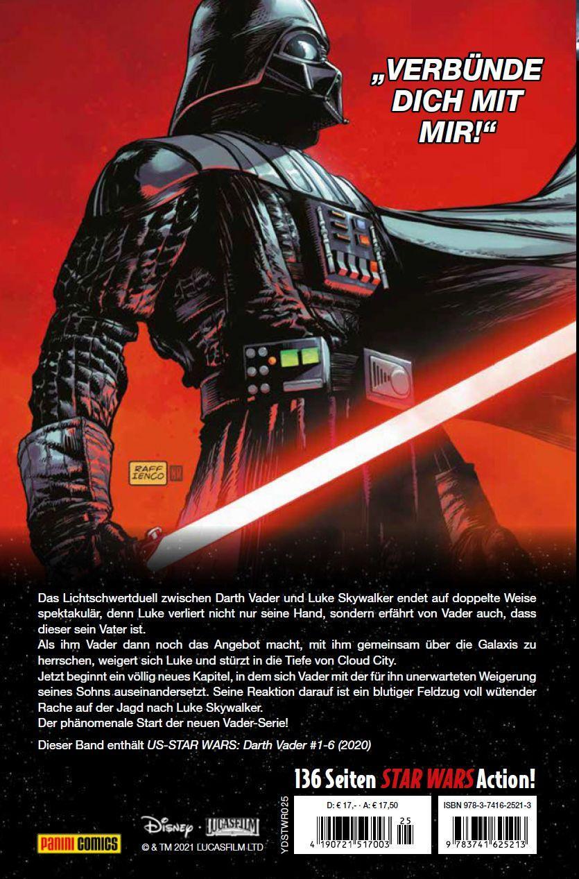 Rückseite: 9783741625213 | Star Wars Comics: Darth Vader - Das dunkle Herz der Sith | Pak (u. a.)