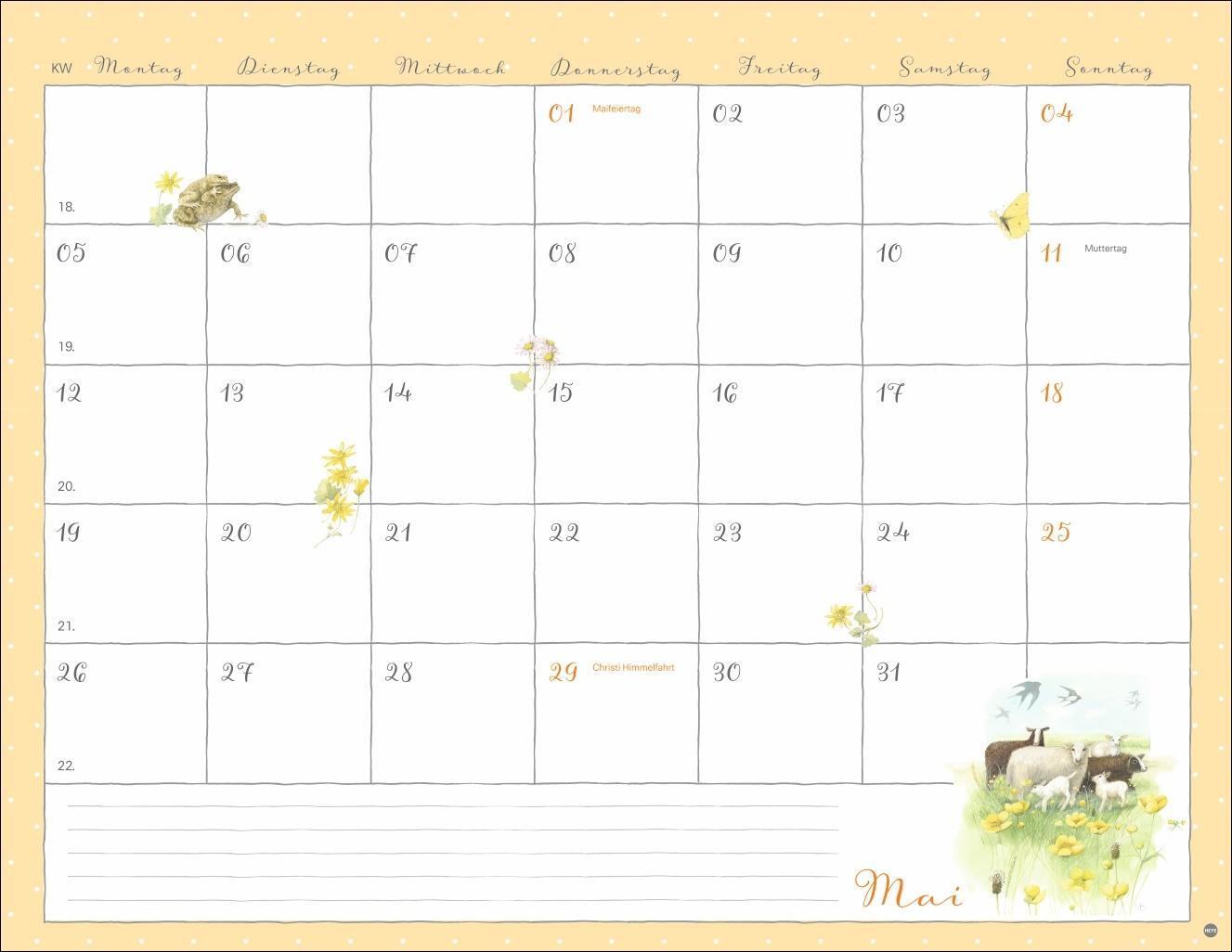 Bild: 9783756408849 | Marjolein Bastin: Monatsplaner 2025 | Kalender | Spiralbindung | 15 S.