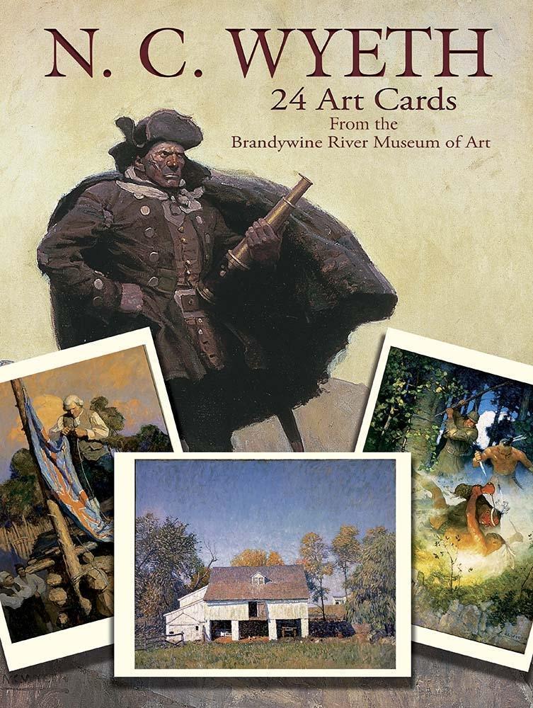 Cover: 9780486834016 | N. C. Wyeth 24 Art Cards: | From the Brandywine River Museum of Art