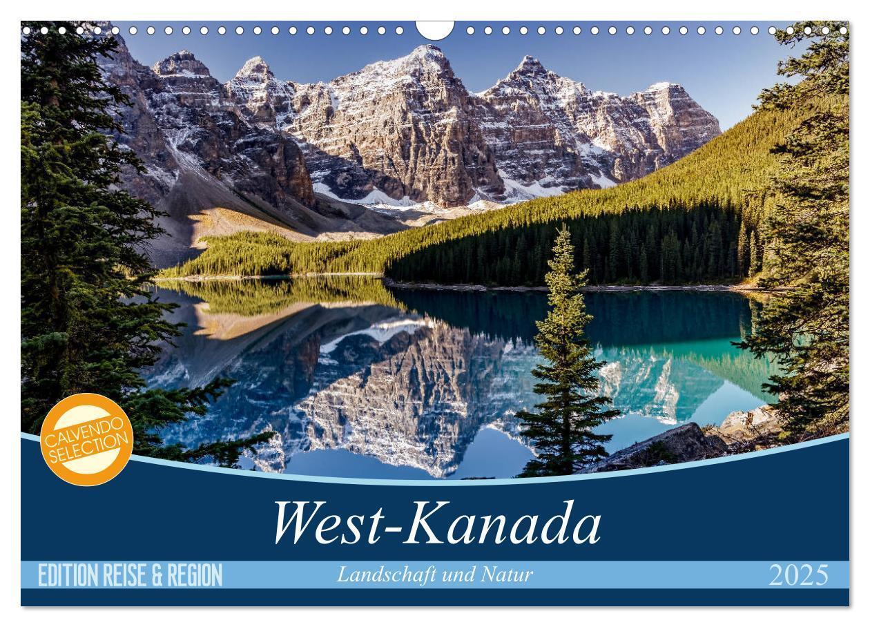 Cover: 9783435832422 | West-Kanada (Wandkalender 2025 DIN A3 quer), CALVENDO Monatskalender