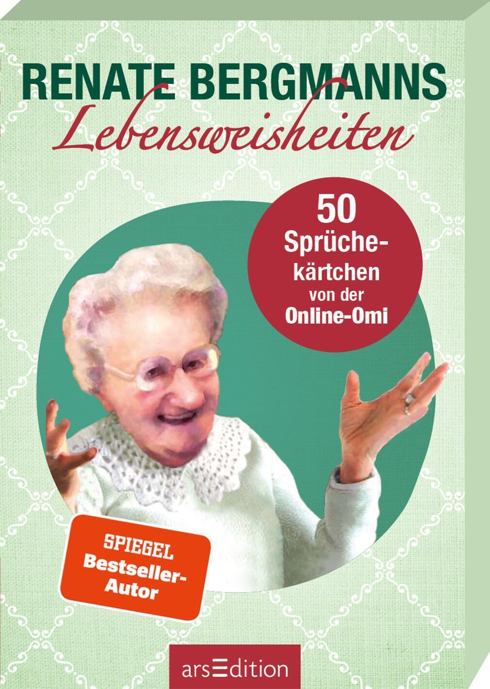 Cover: 9783845851259 | Renate Bergmanns Lebensweisheiten | Renate Bergmann | Taschenbuch