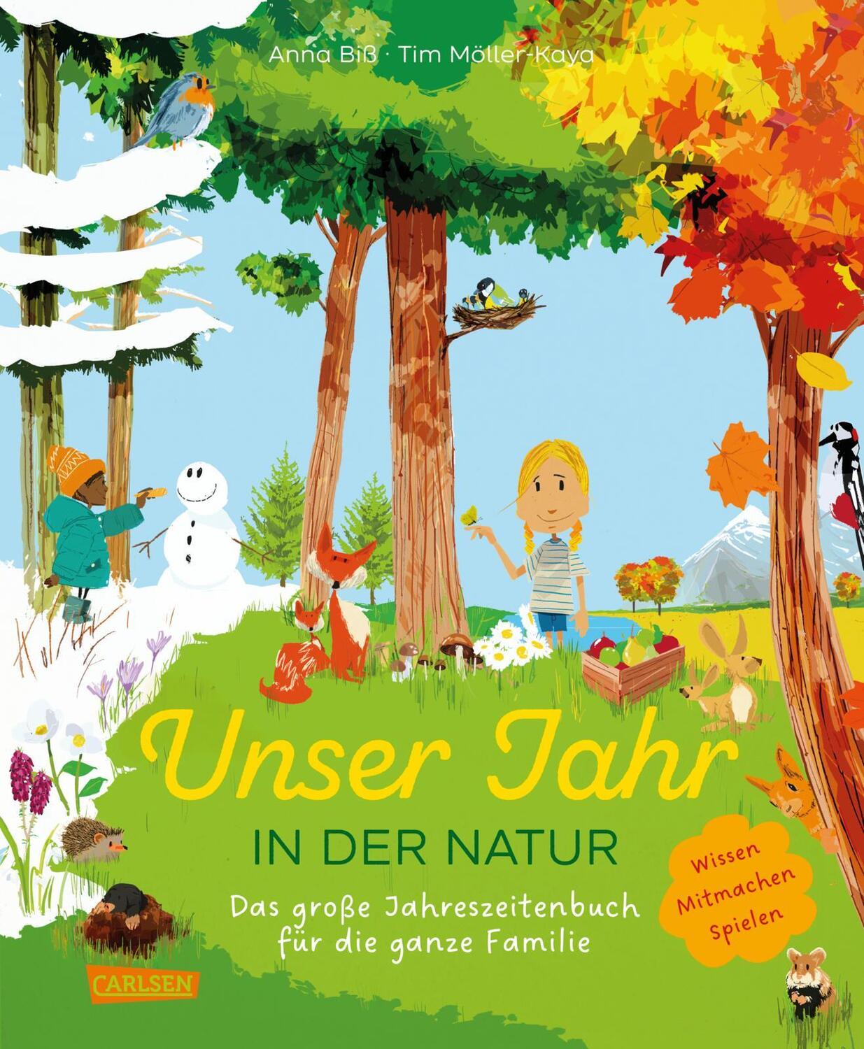 Cover: 9783551254993 | Unser Jahr in der Natur | Anna Biß | Buch | 192 S. | Deutsch | 2024