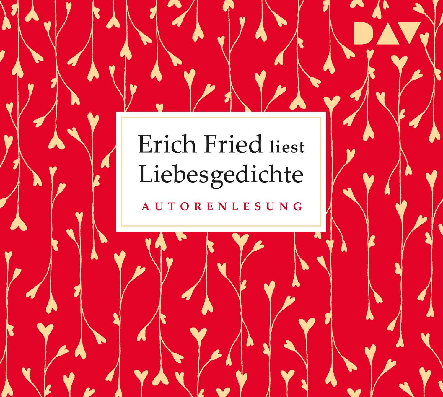 Cover: 9783742417138 | Liebesgedichte | Autorenlesung | Erich Fried | Audio-CD | 1 Audio-CD