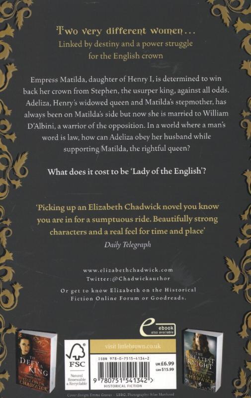 Rückseite: 9780751541342 | Lady Of The English | Elizabeth Chadwick | Taschenbuch | 2012