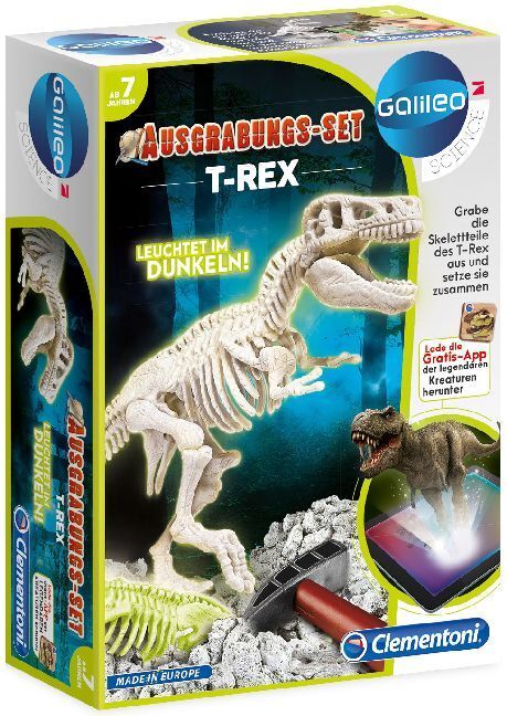 Cover: 8005125694044 | Ausgrabungs-Set - T-Rex fluoreszierend (Experimentierkasten) | Spiel