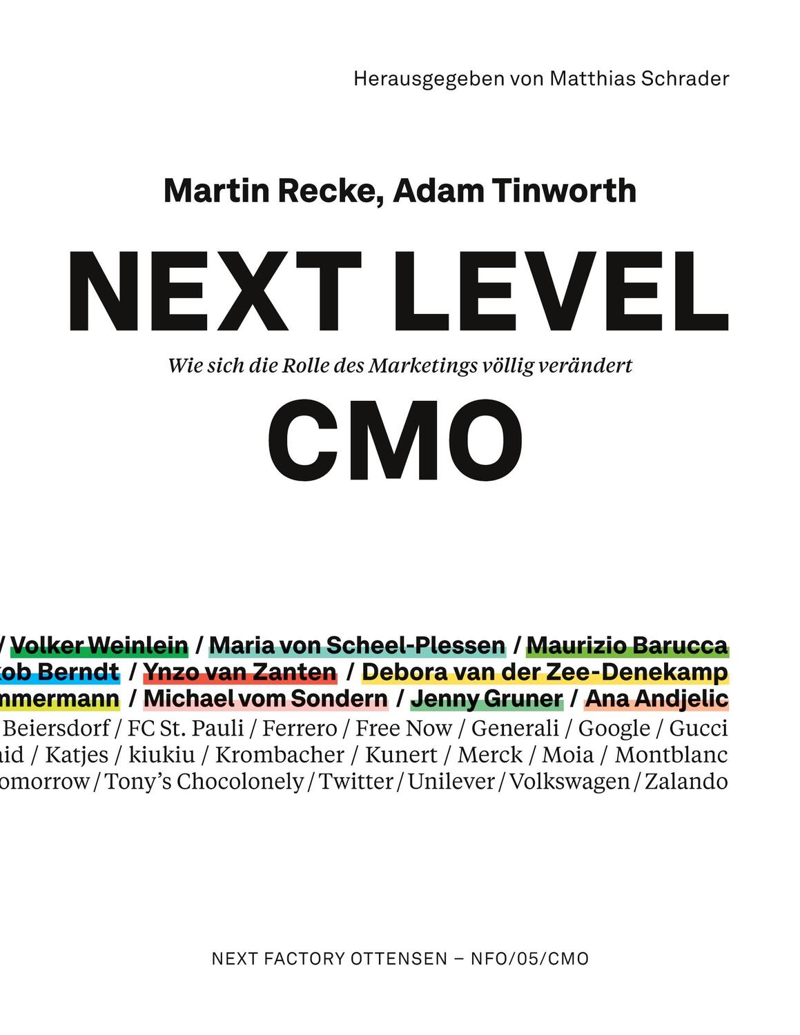 Cover: 9783948580452 | Next Level CMO | Wie sich die Rolle des Marketings völlig verändert