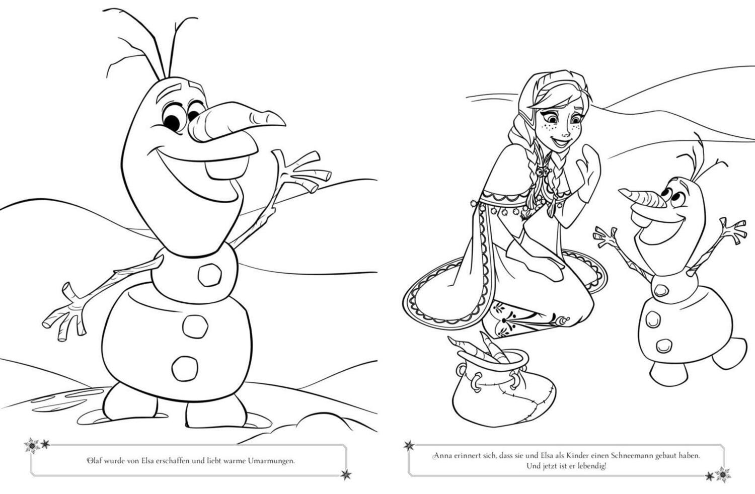 Bild: 9783845121420 | Disney Die Eiskönigin: Mein Adventskalender-Malbuch | Taschenbuch