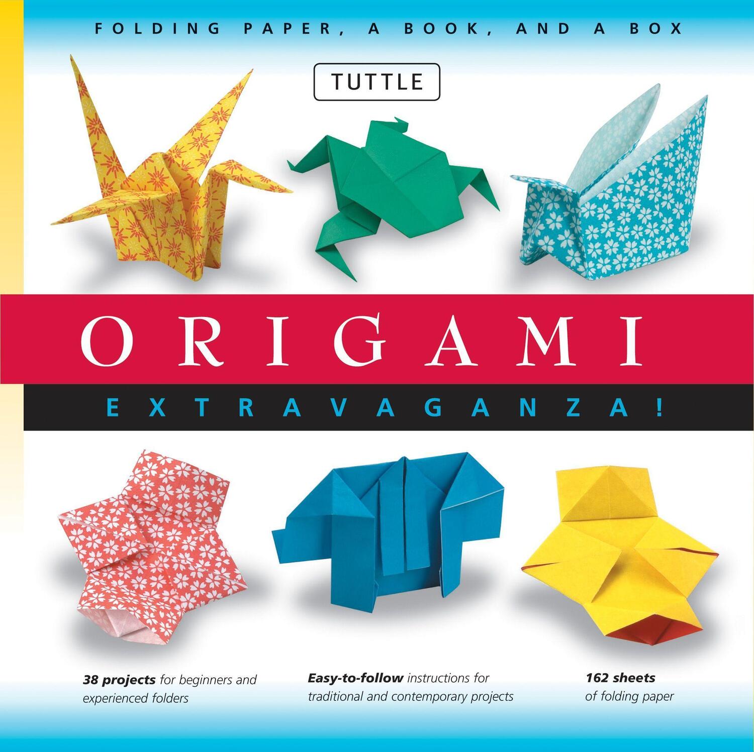 Cover: 9780804832427 | Origami Extravaganza! Folding Paper, a Book, and a Box: Origami Kit...
