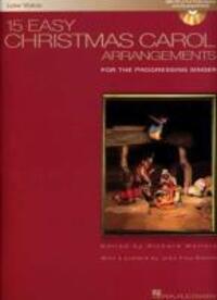 Cover: 9781423413370 | 15 Easy Christmas Carol Arrangements: For the Progressing Singer...