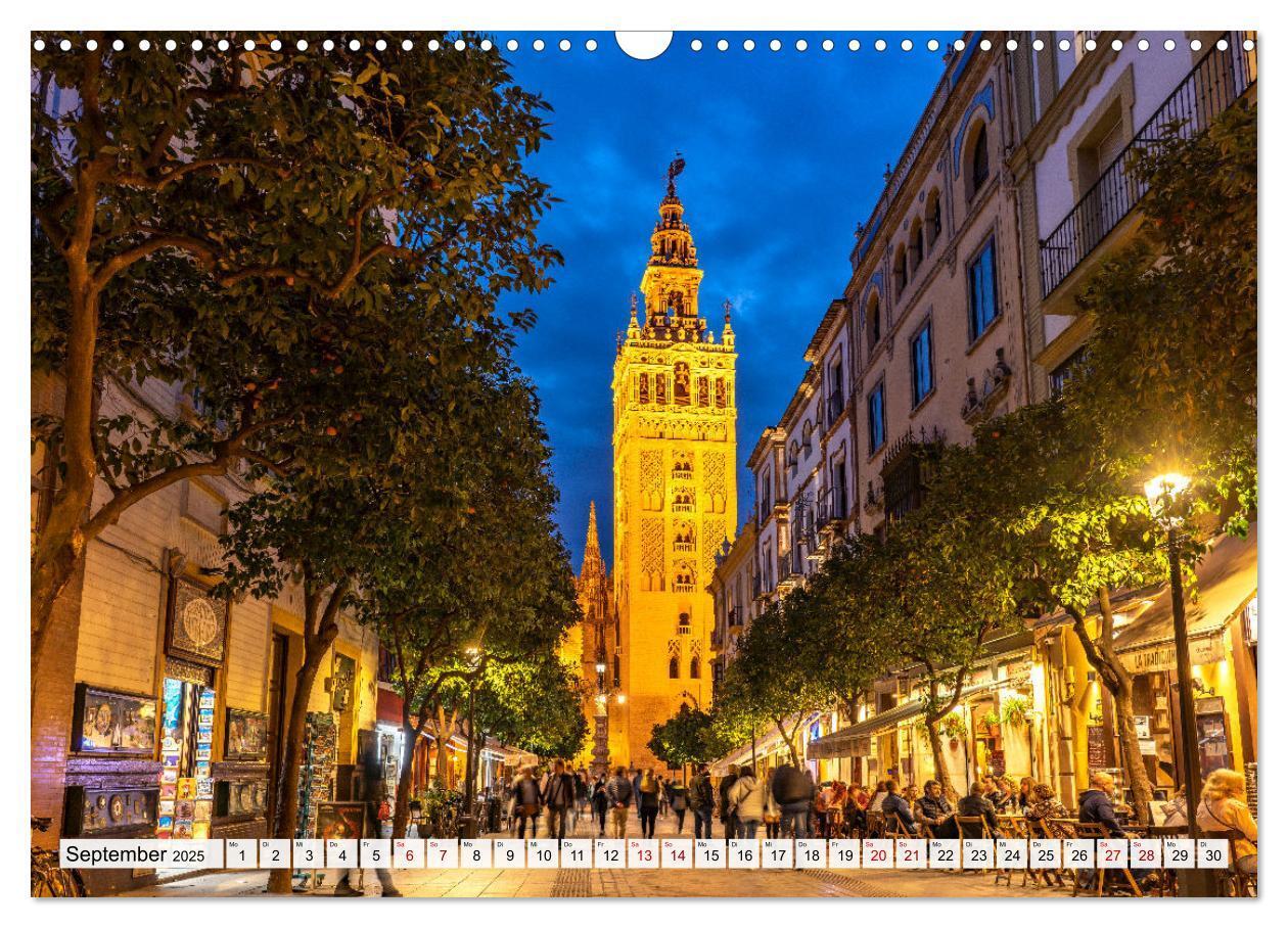 Bild: 9783383978609 | Andalusien - Sevilla (Wandkalender 2025 DIN A3 quer), CALVENDO...