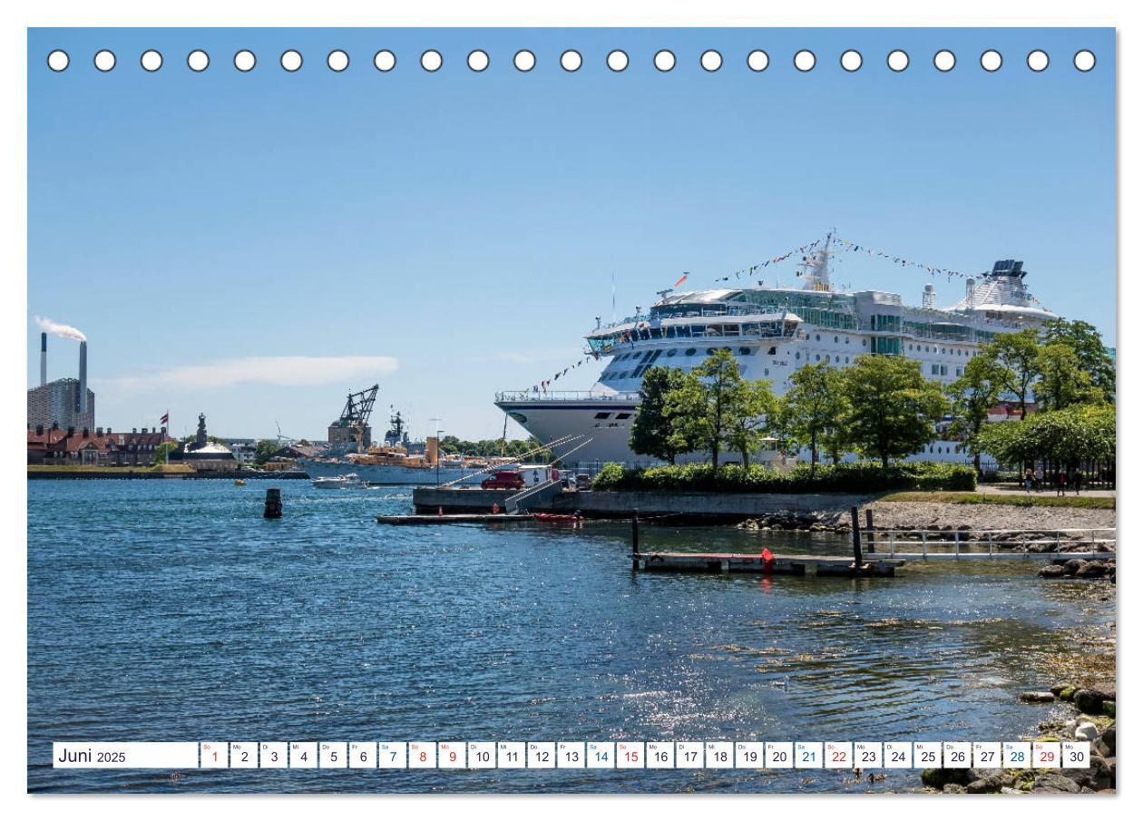 Bild: 9783435305490 | Sommer in Kopenhagen (Tischkalender 2025 DIN A5 quer), CALVENDO...