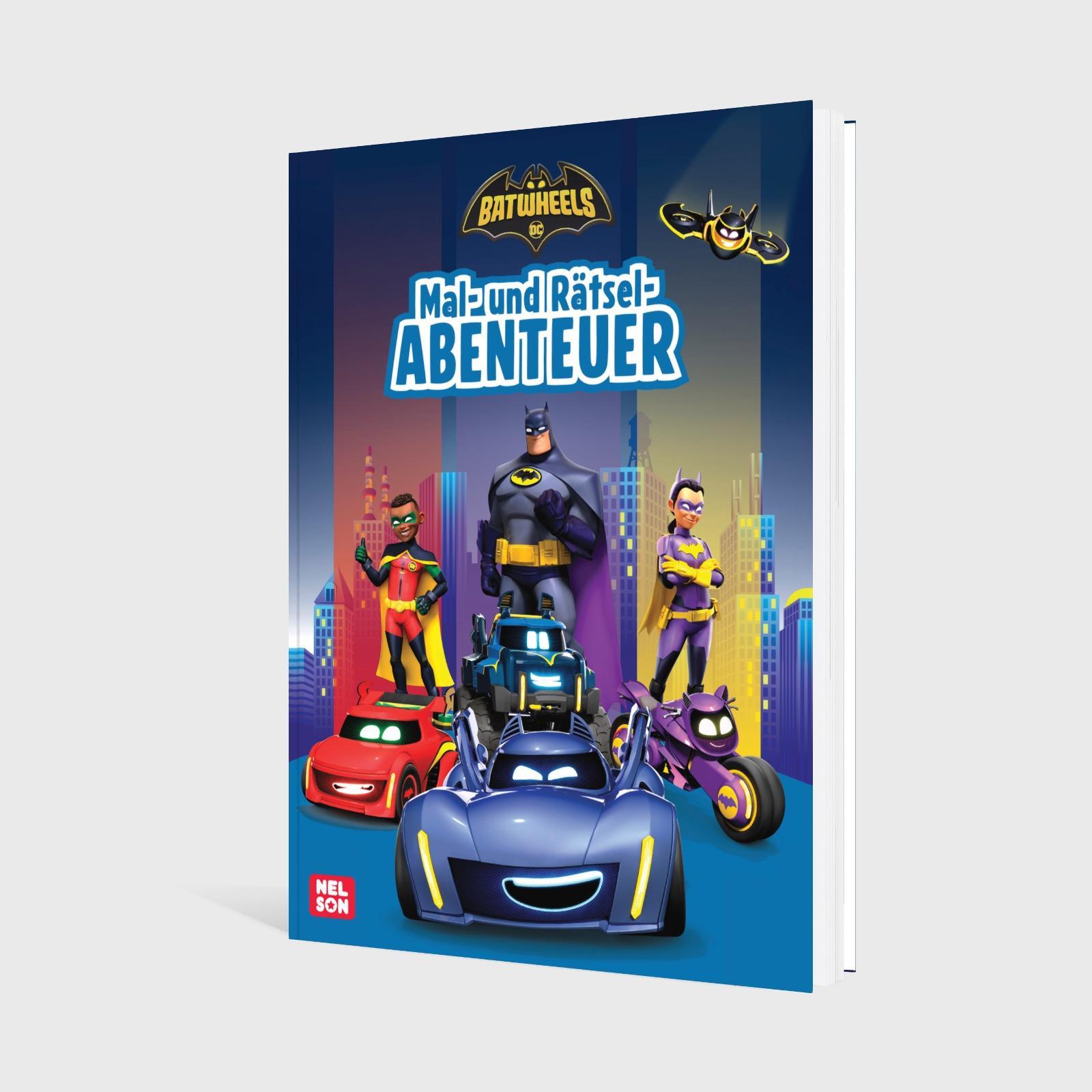 Bild: 9783845127989 | DC Batwheels: Mal- und Rätselabenteuer | Taschenbuch | DC Universum