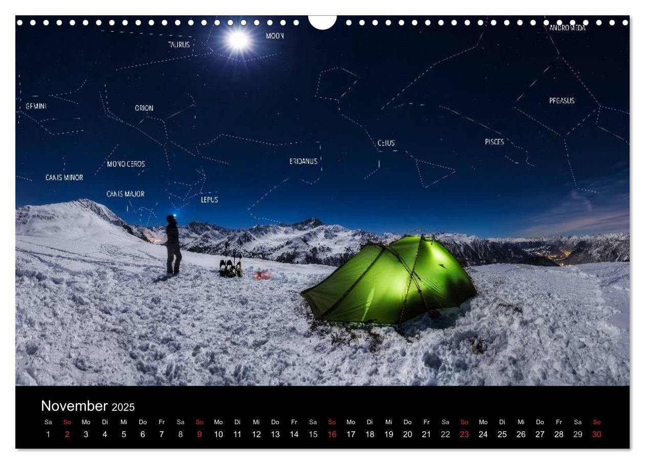 Bild: 9783435567386 | Sternensucher - Landschaft unter Sternen (Wandkalender 2025 DIN A3...