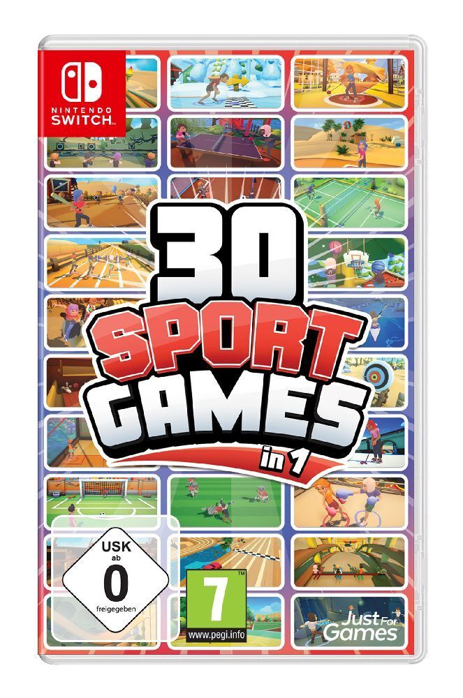 Cover: 3700664531250 | 30 Sport Games in 1, 1 Switch-Box | Japan | Stück | Deutsch | Nintendo