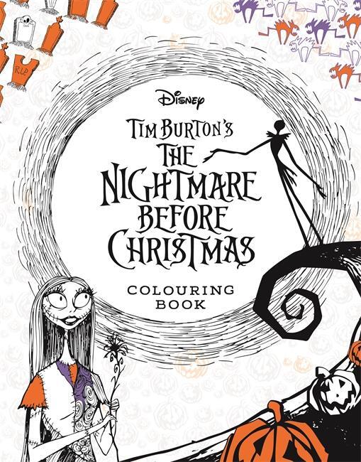 Cover: 9781800781221 | Disney Tim Burton's The Nightmare Before Christmas Colouring Book