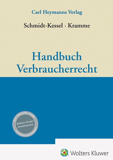 Cover: 9783452290441 | Handbuch Verbraucherrecht | Martin Schmidt-Kessel (u. a.) | Buch