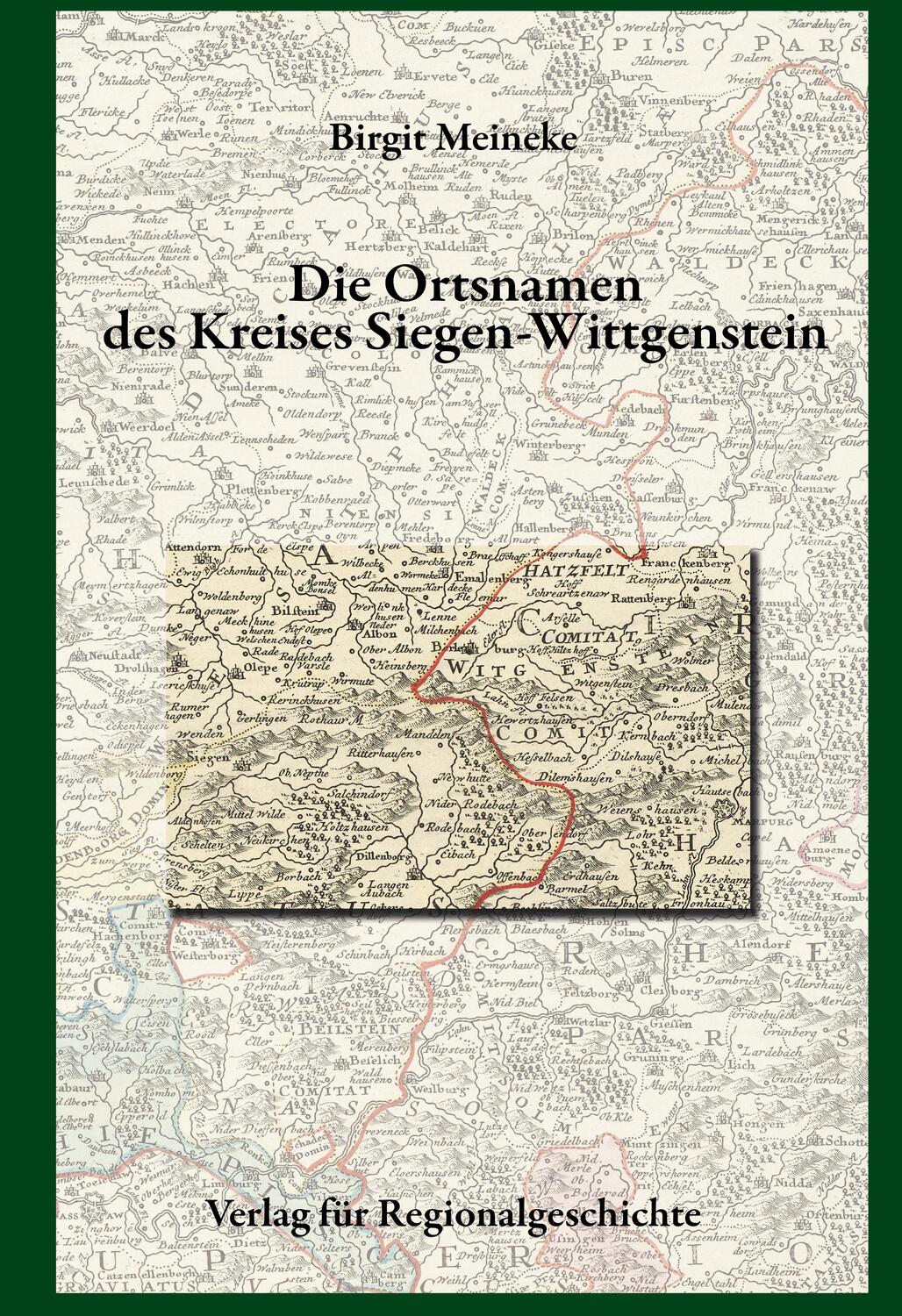 Cover: 9783739515014 | Die Ortsnamen des Kreises Siegen-Wittgenstein | Birgit Meineke | Buch