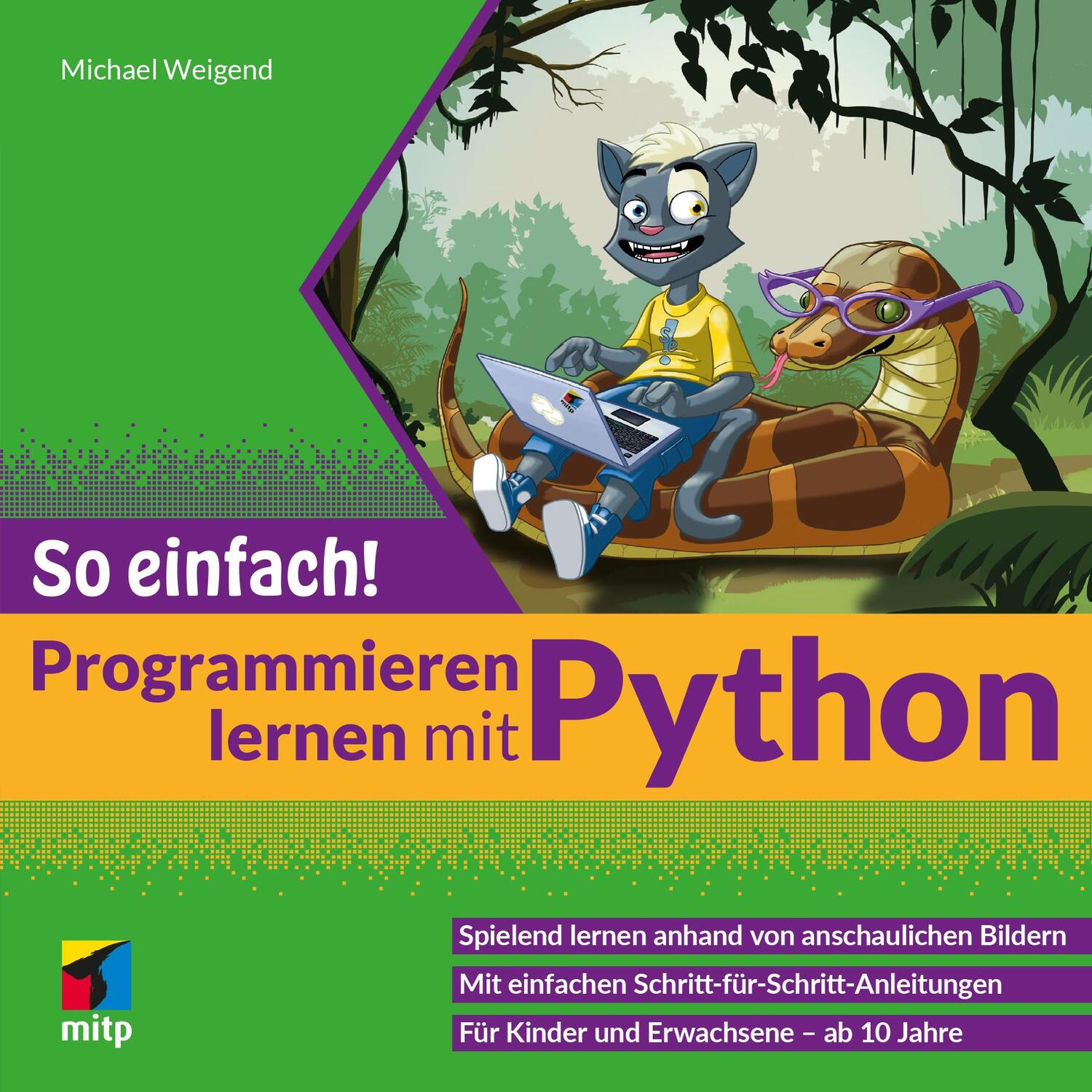 Cover: 9783747506554 | Programmieren lernen mit Python - So einfach! | Michael Weigend | Buch