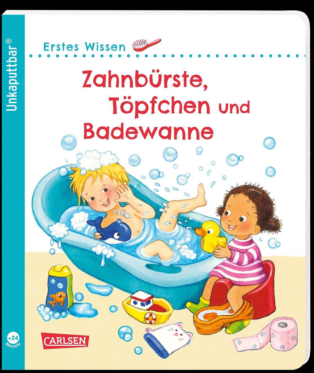 Cover: 9783551036148 | Unkaputtbar: Erstes Wissen: Zahnbürste, Töpfchen und Badewanne | Höck