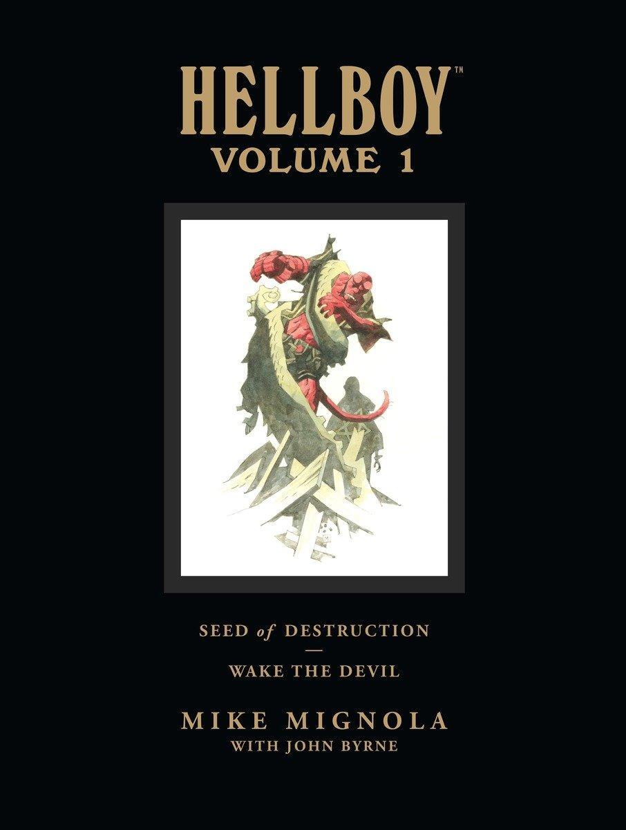 Cover: 9781593079109 | Hellboy Library Volume 1: Seed of Destruction and Wake the Devil