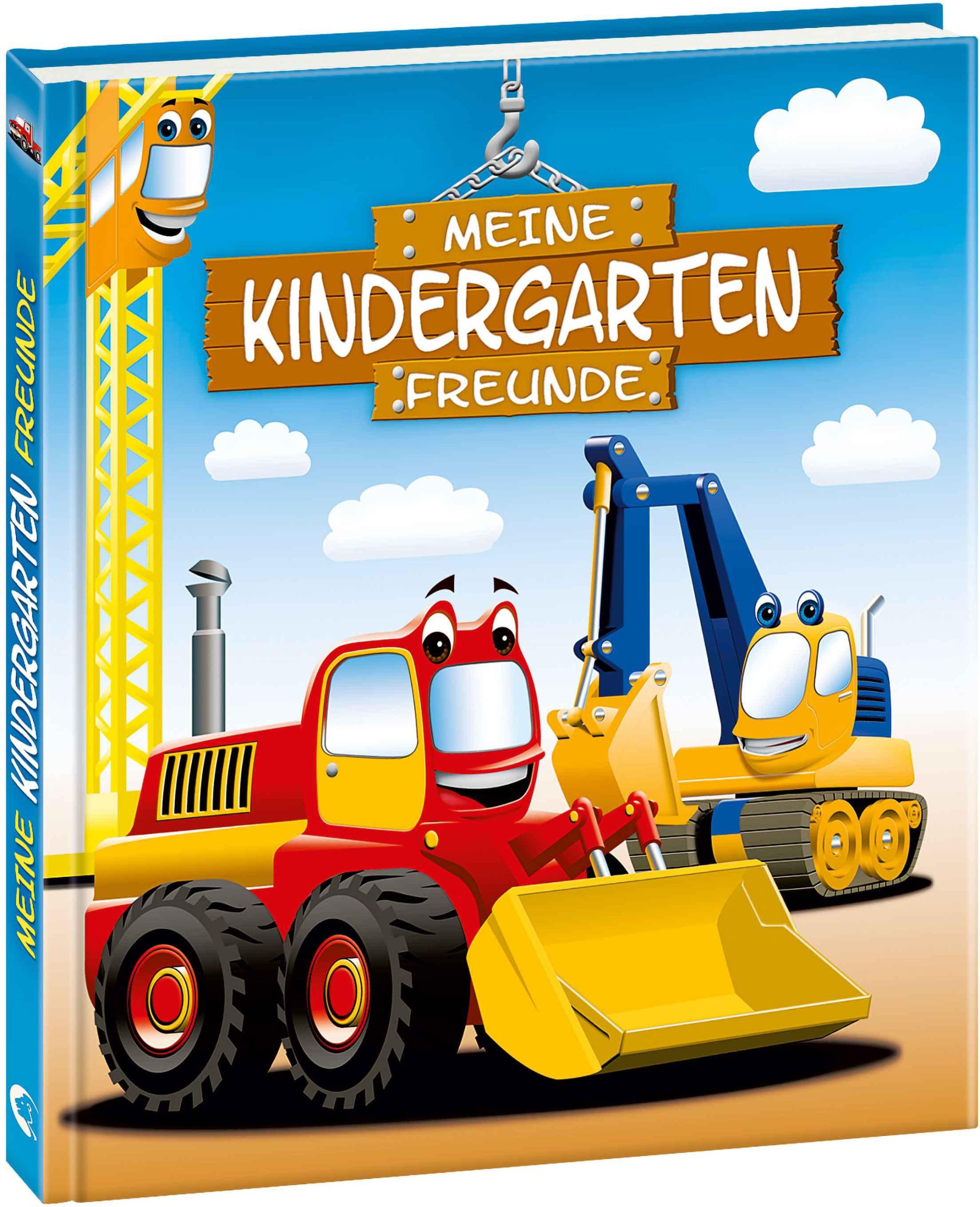 Cover: 9783785574904 | Meine Kindergarten-Freunde: Bagger | Loewe Eintragbücher | Buch | 2012