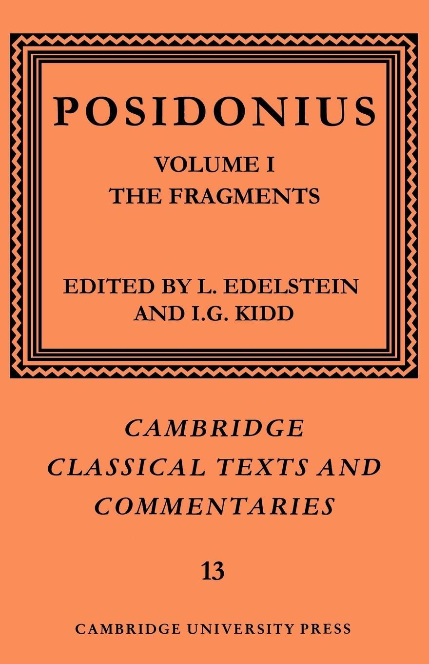 Cover: 9780521604253 | Posidonius | Volume 1, the Fragments | Posidonius | Taschenbuch | 2004