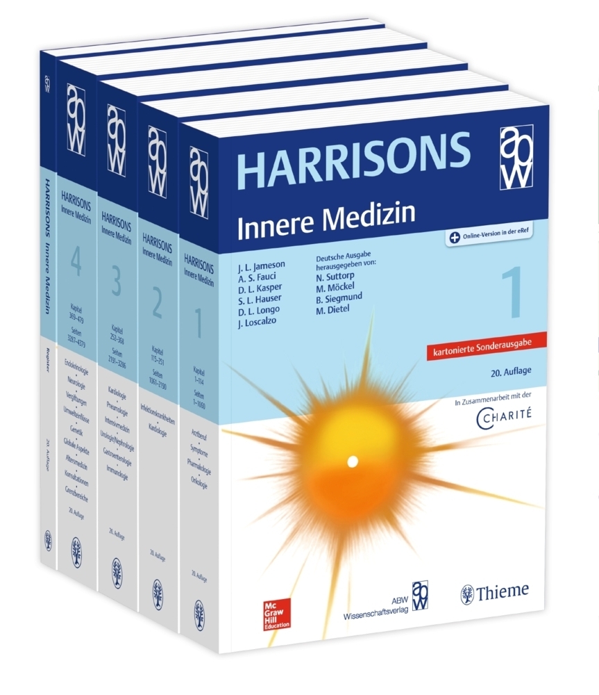 Cover: 9783132452091 | Harrisons Innere Medizin | Norbert Suttorp (u. a.) | Bundle | Deutsch