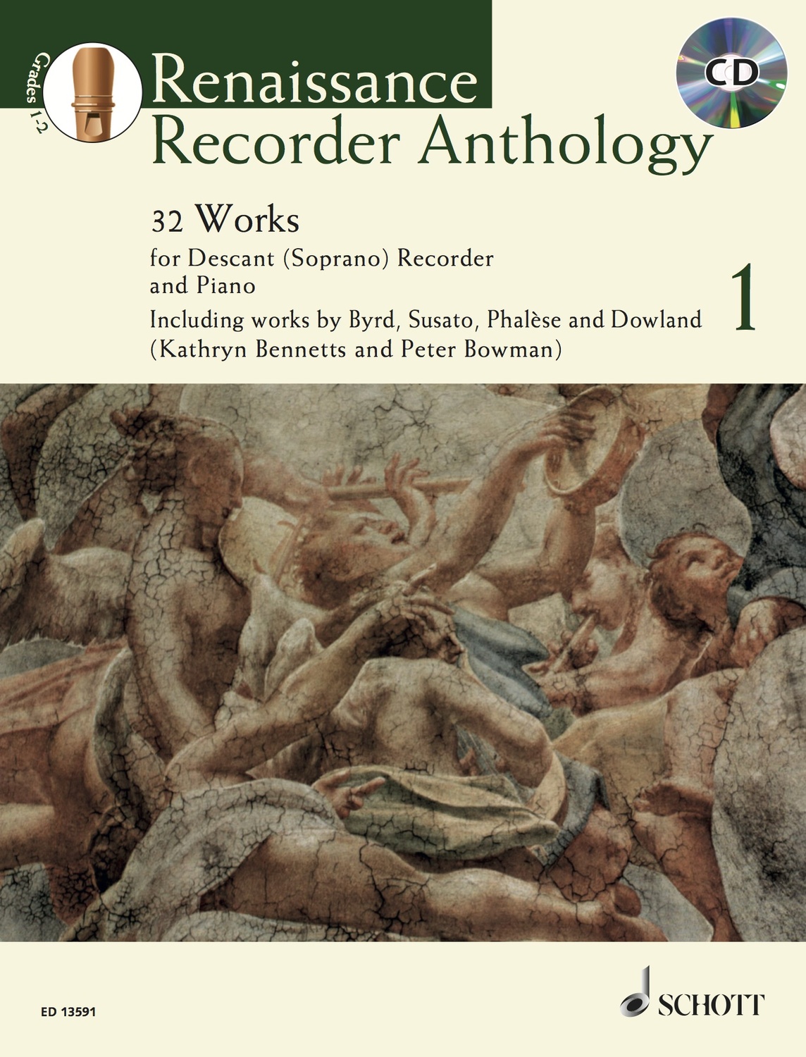 Cover: 9790220135767 | Renaissance Recorder Anthology Vol. 1 | Kathryn Bennetts_Peter Bowman