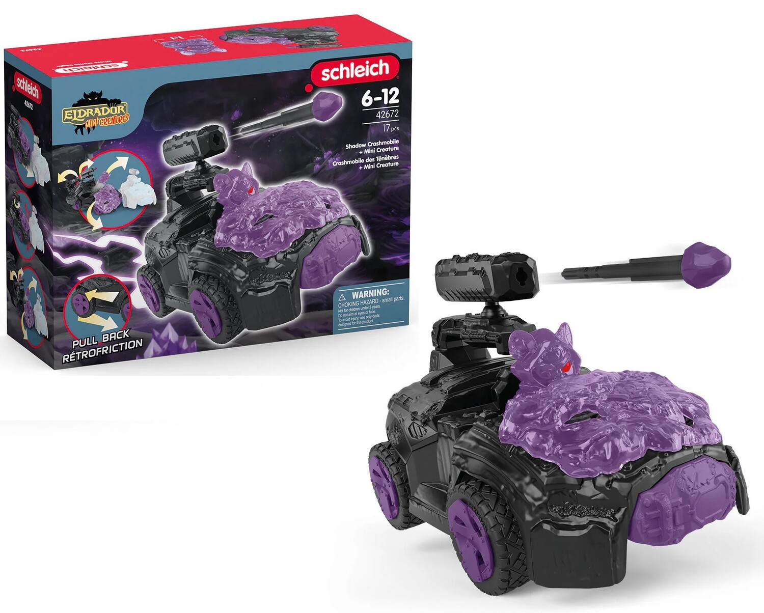 Cover: 4059433731933 | Schleich 42672 - Eldrador Mini Creatures, Shadow Crashmobile mit...