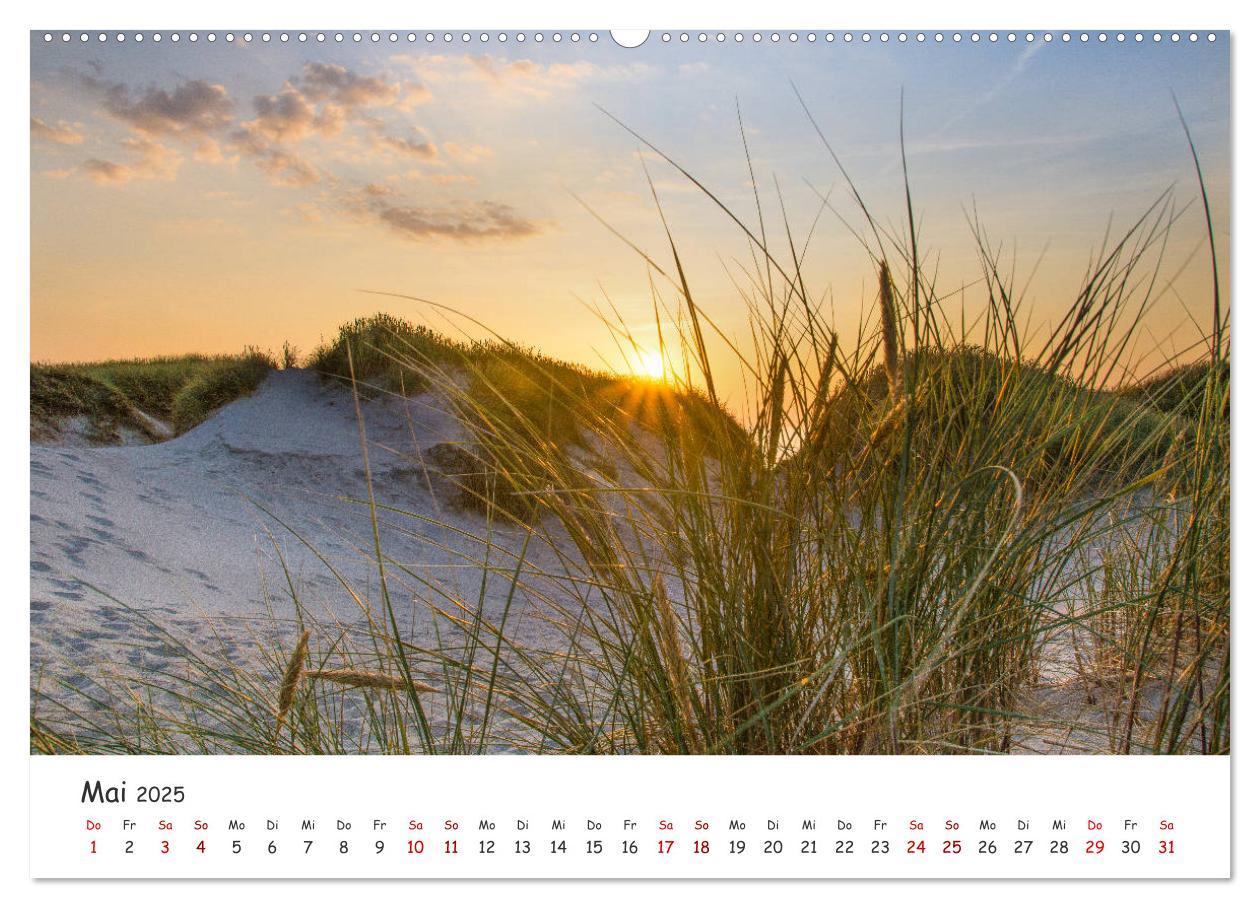 Bild: 9783435179763 | Dünen und Meer Nordseemomente (Wandkalender 2025 DIN A2 quer),...