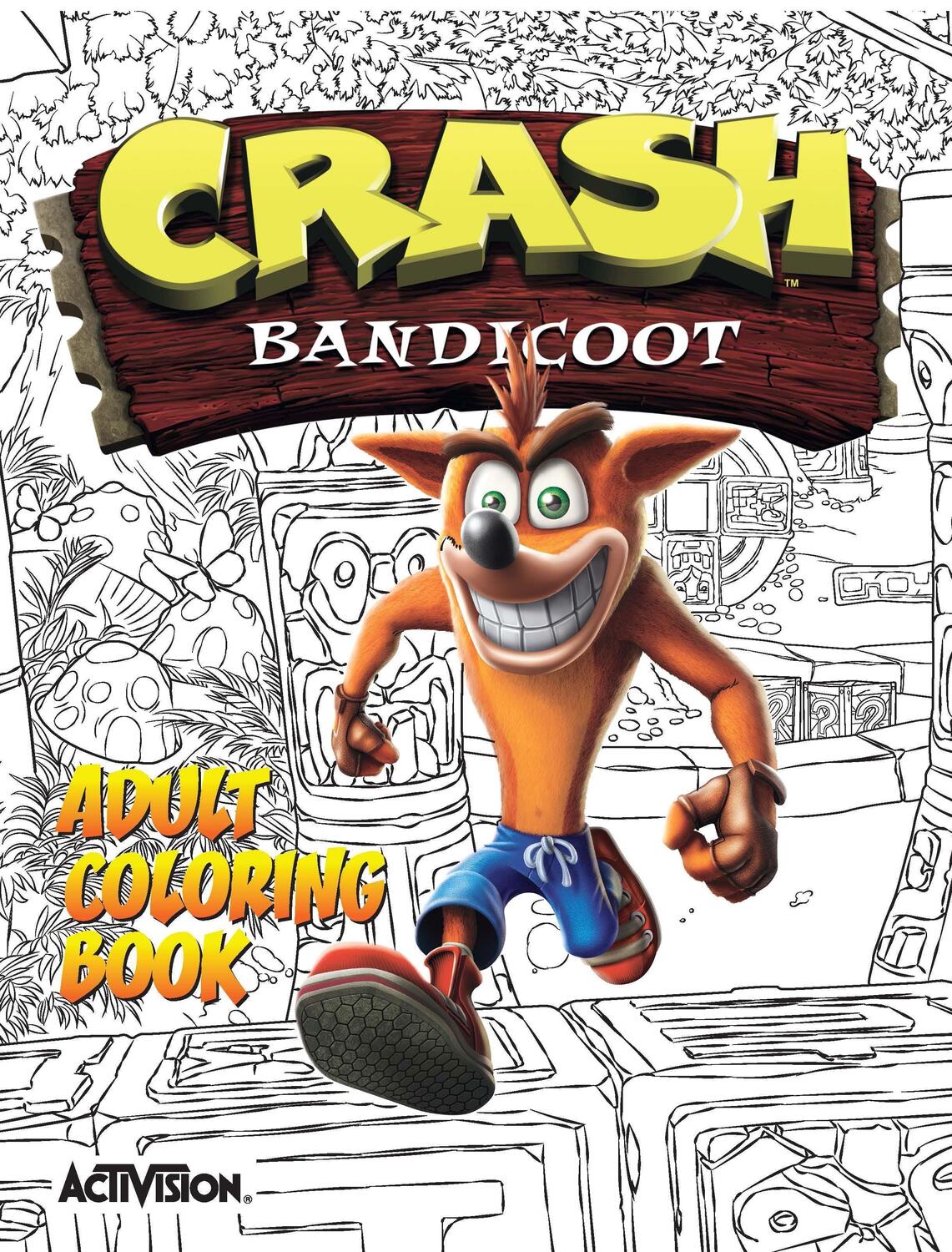 Cover: 9781945683688 | Crash Bandicoot Adult Coloring Book | Activision | Taschenbuch | 2018