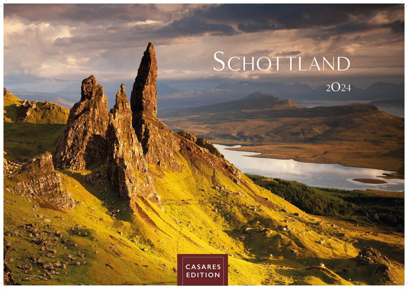 Cover: 9789918620579 | Schottland 2024 S 24x35cm | Kalender | 14 S. | Deutsch | 2024