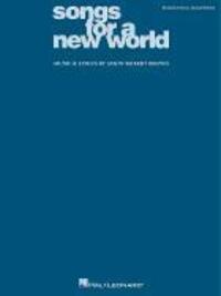 Cover: 73999131888 | Songs for a New World | Taschenbuch | Buch | Englisch | 2001